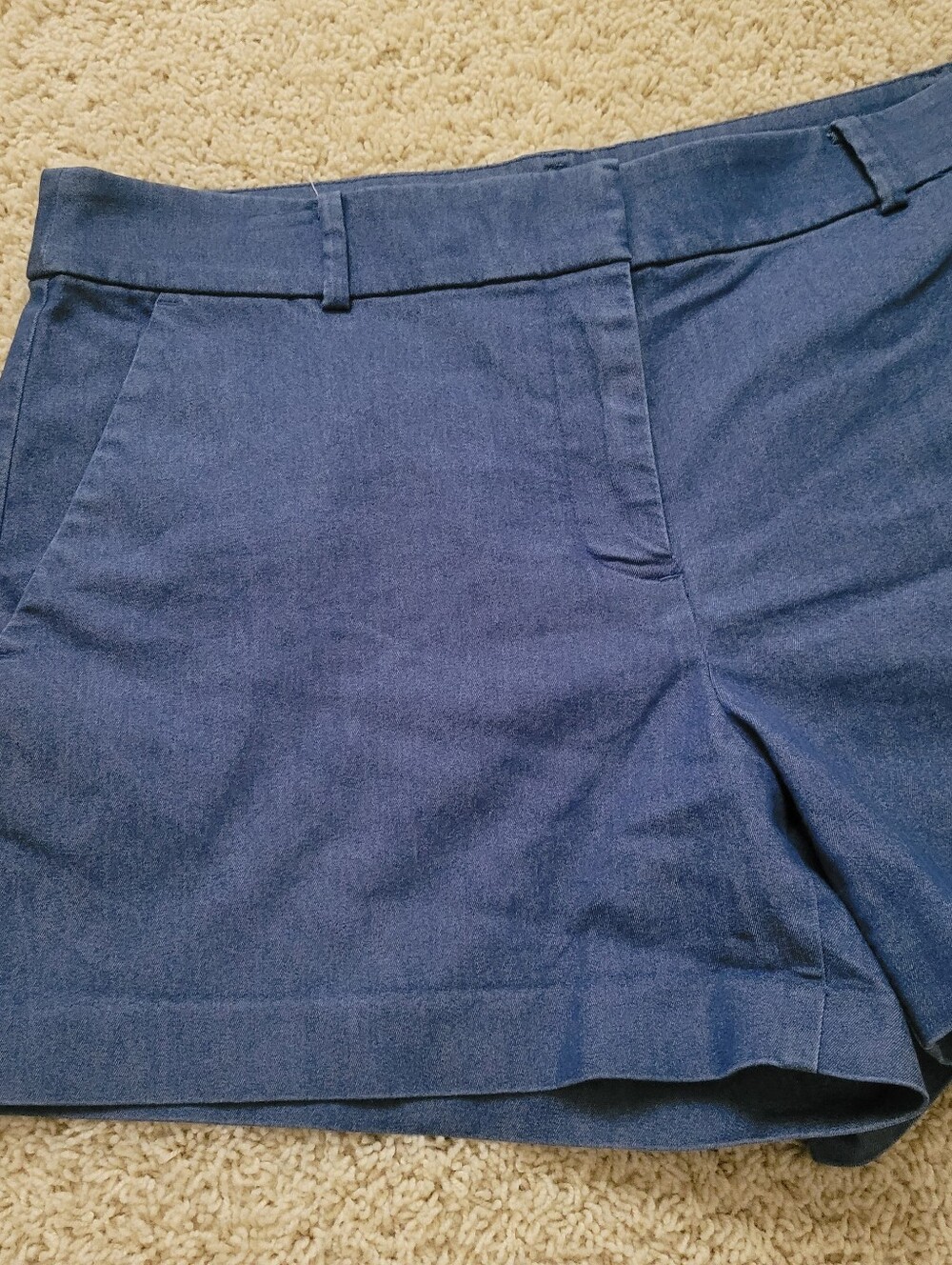 Loft The Riviera Short 4" In Blue 8 Preppy Summer - Picture 2 of 8